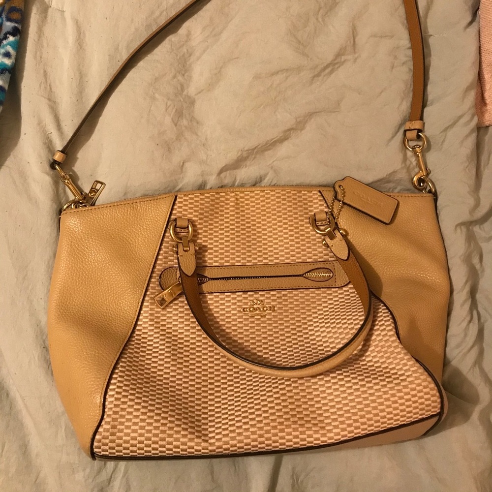 Coach Brand Nude/Blush Crossbody Purse